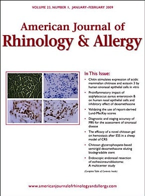 Dr. Gould is the Lead Author of a Landmark Study Published in the American Journal of Rhinology & Allergy.