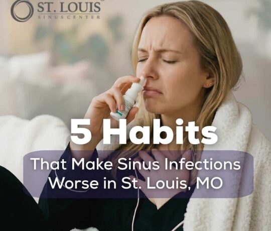 5 Habits That Make Sinus Infections Worse