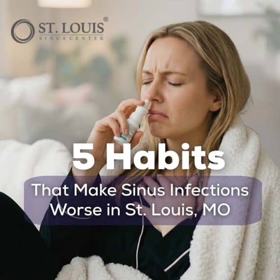 5 Habits That Make Sinus Infections Worse