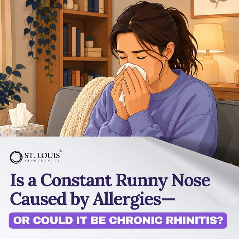 Constant Runny Nose? Constant Runny Nose?